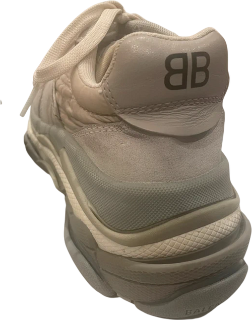 Balenciaga Beige Triple S Trainer White/grey/beige 524042 UK 5 EU 38