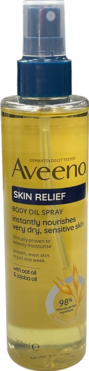 Aveeno Skin Relief Body Oil Spray 200ml