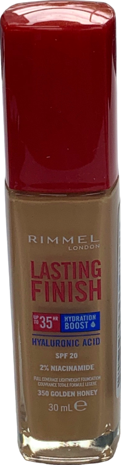 Rimmel London Lasting Finish Foundation 350 Golden Honey 30 mL