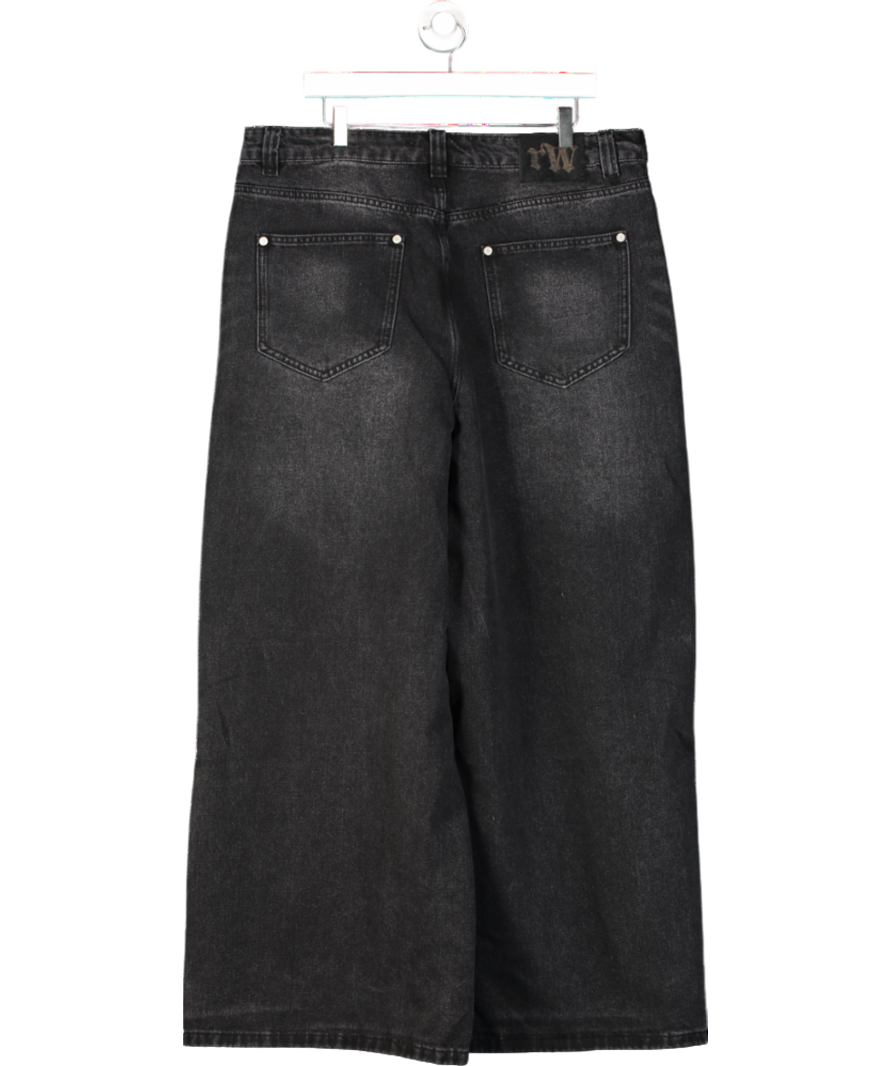Racer Worldwide Black Super Wide Jeans W36