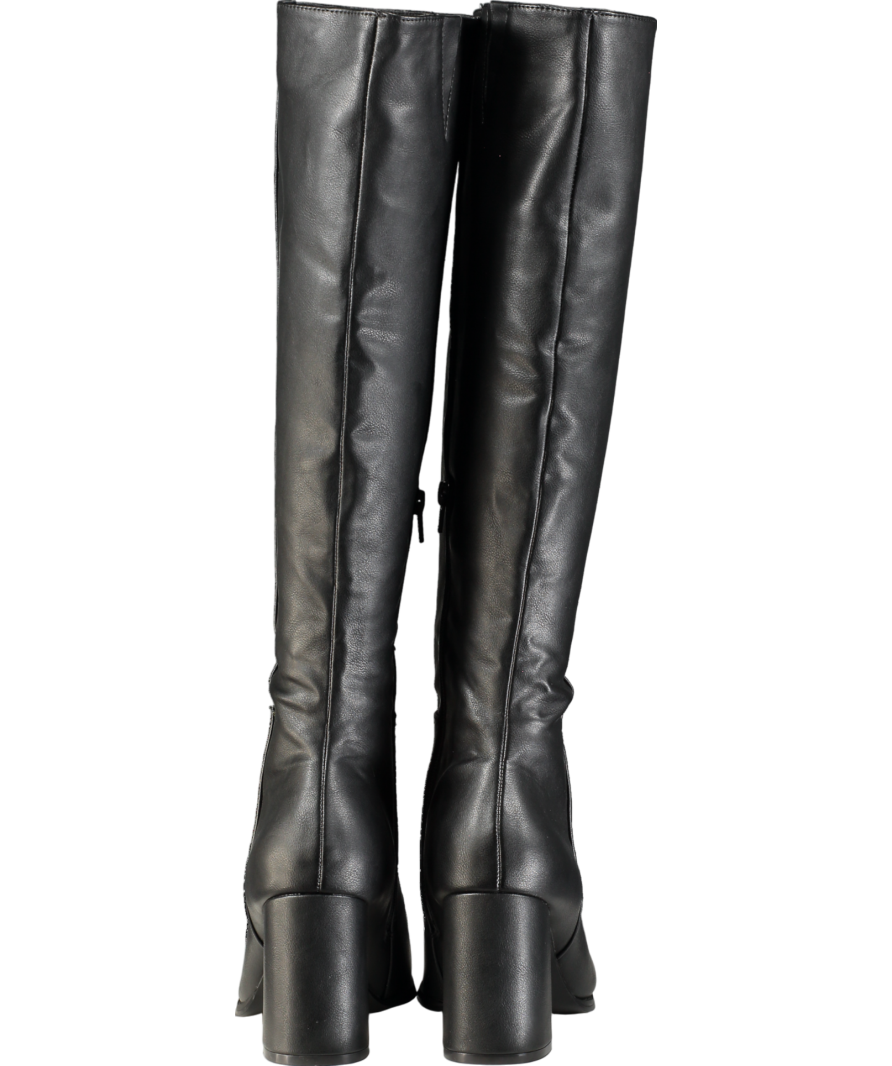 schuh Diya Knee High In Black UK 8 EU 41 👠
