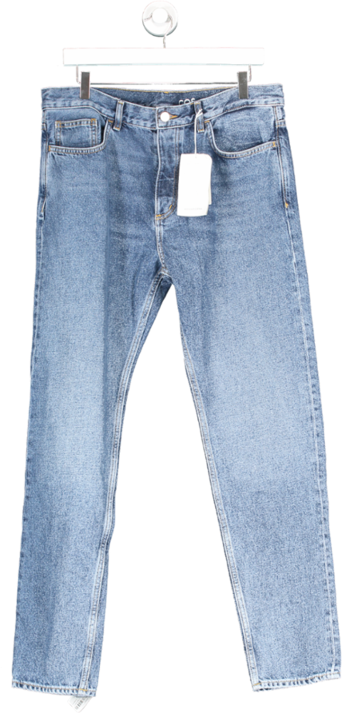 cos Blue Straight Leg Recycled Cotton W32