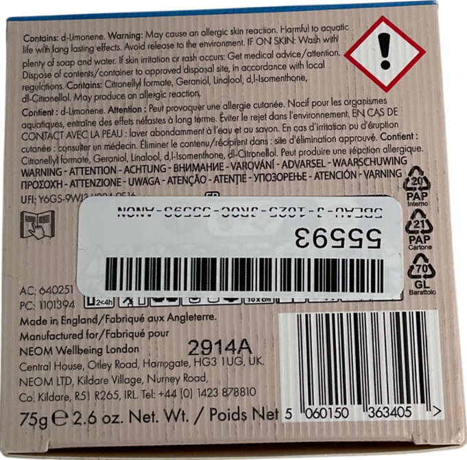 NEOM White Complete Bliss Candle One Size