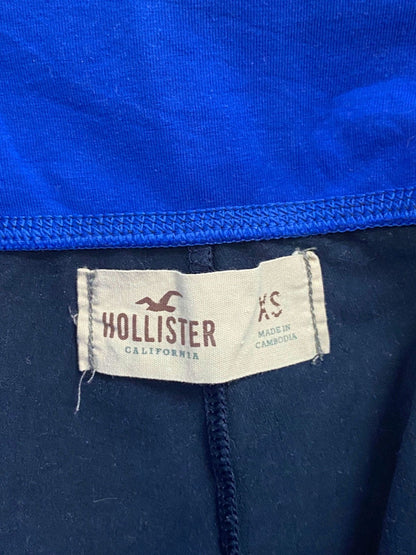 Hollister California Blue and Black Athletic Shorts XS
