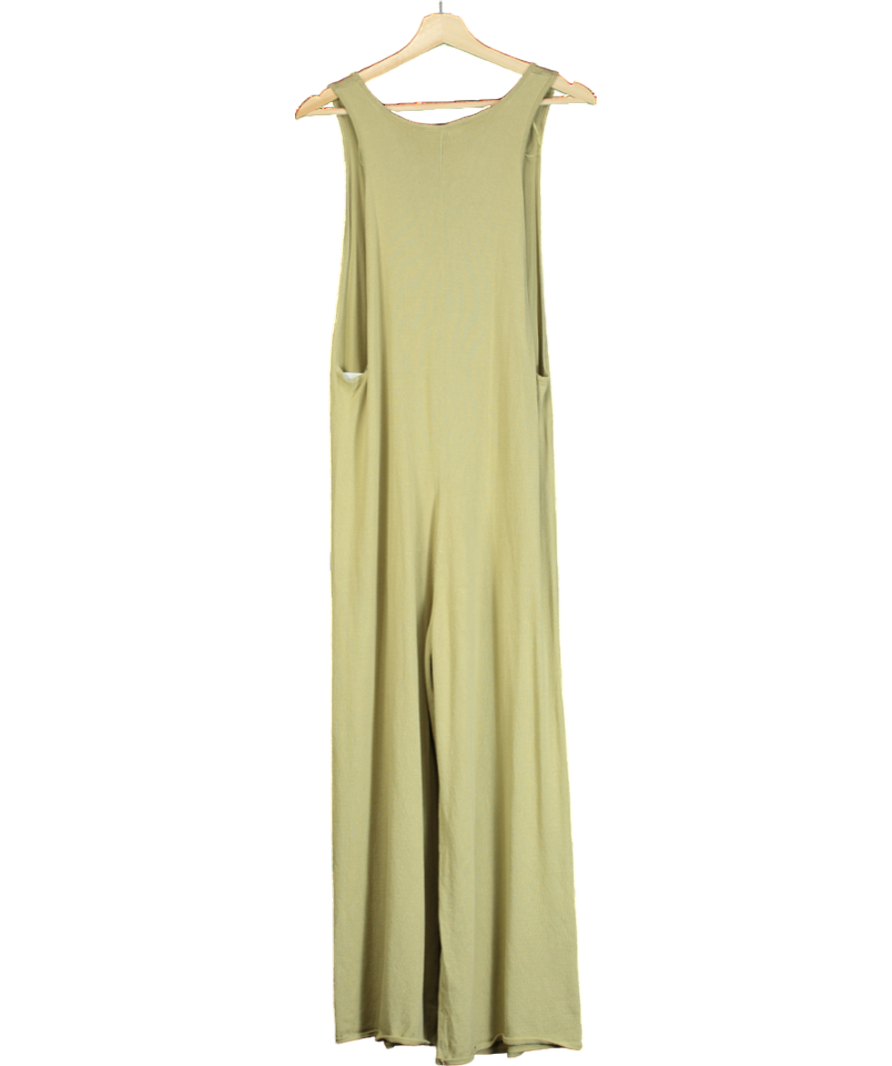 ZARA Olive Green Jumpsuit UK 6