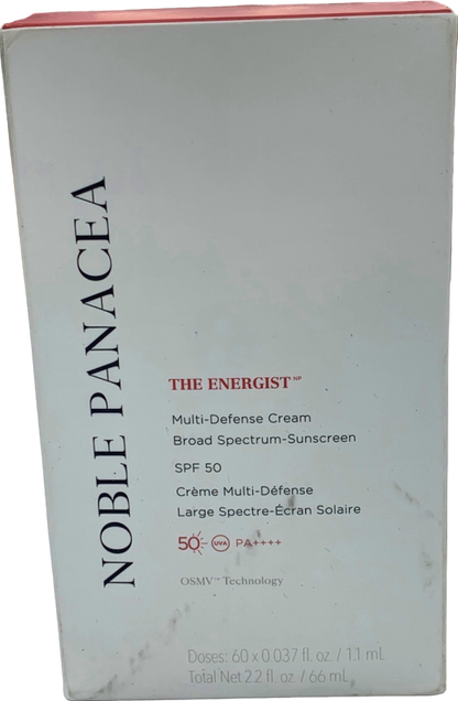 Noble Panacea Multi-Defense Cream Broad Spectrum-Sunscreen SPF 50 66 ml