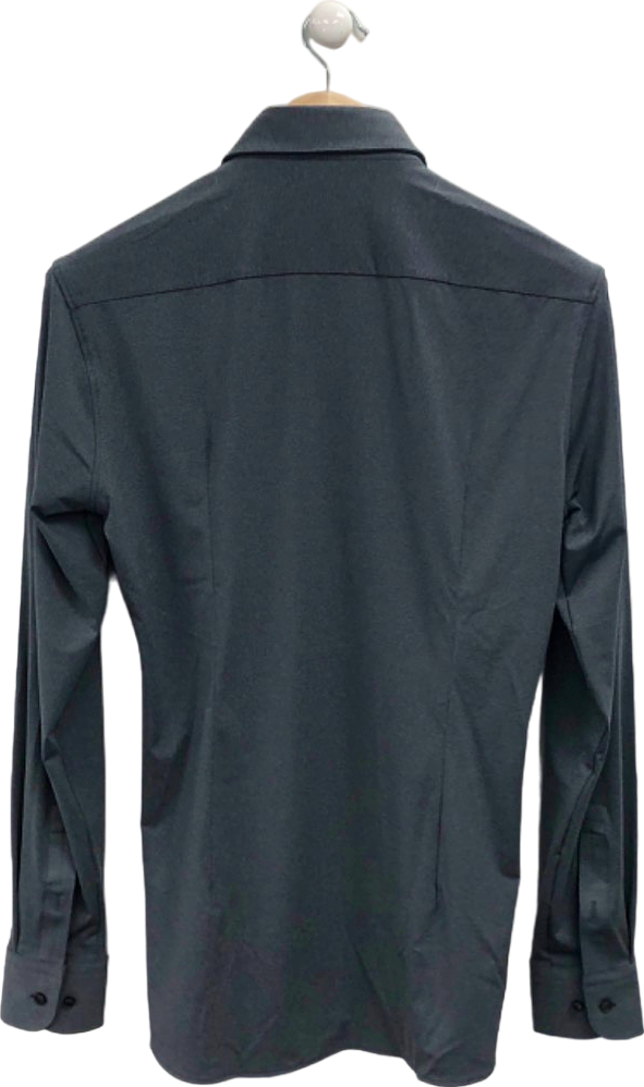 BOSS Grey Performance Slim Fit Shirt UK S