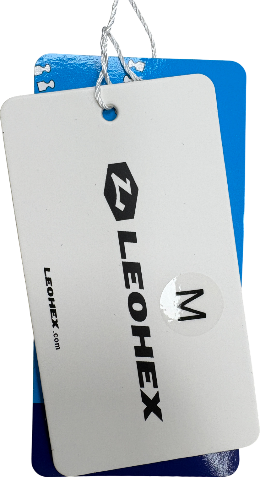 Leohex Metallic Spandex Bodysuit UK M