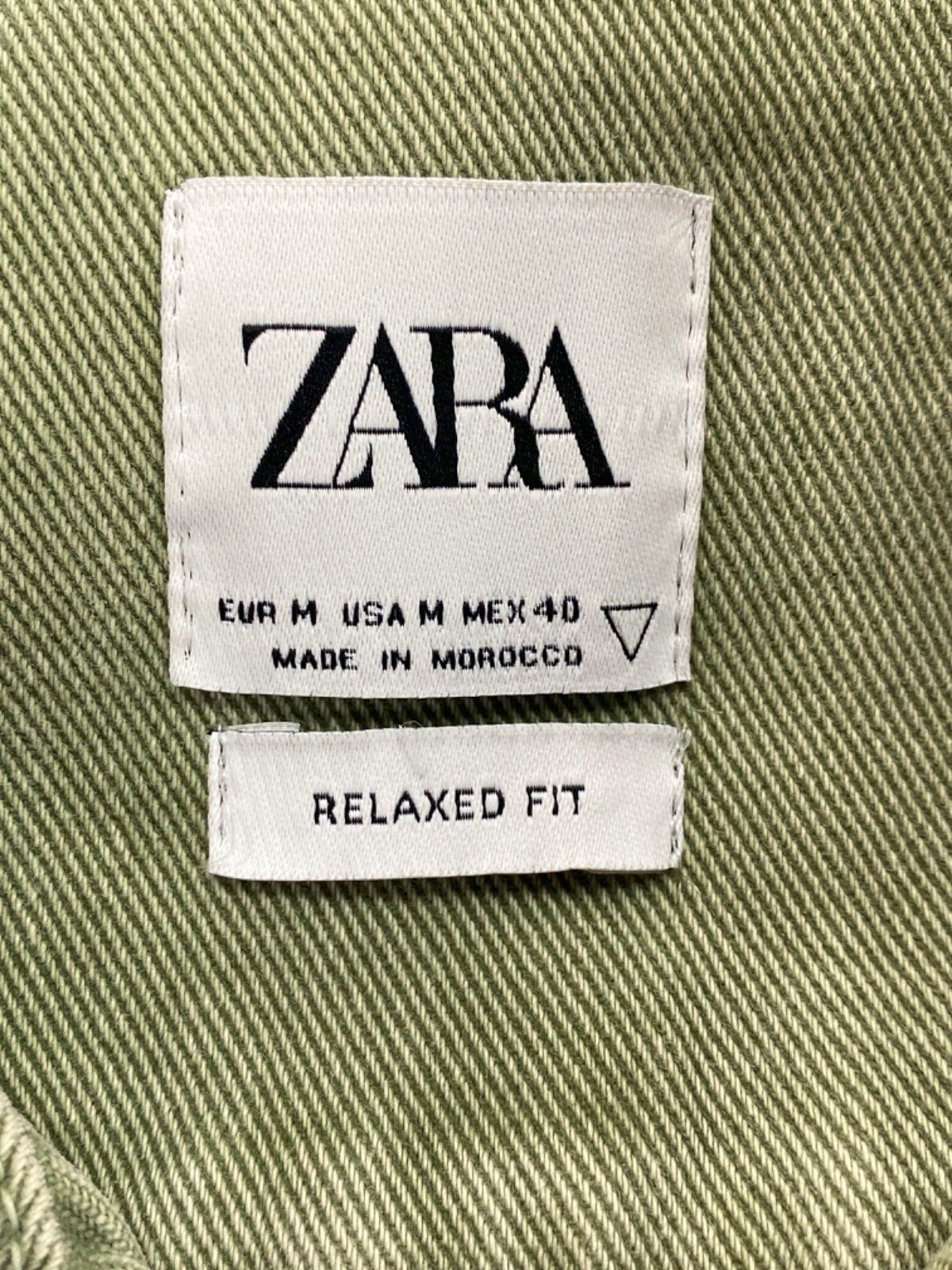 Zara Green Relaxed Fit Shirt UK M