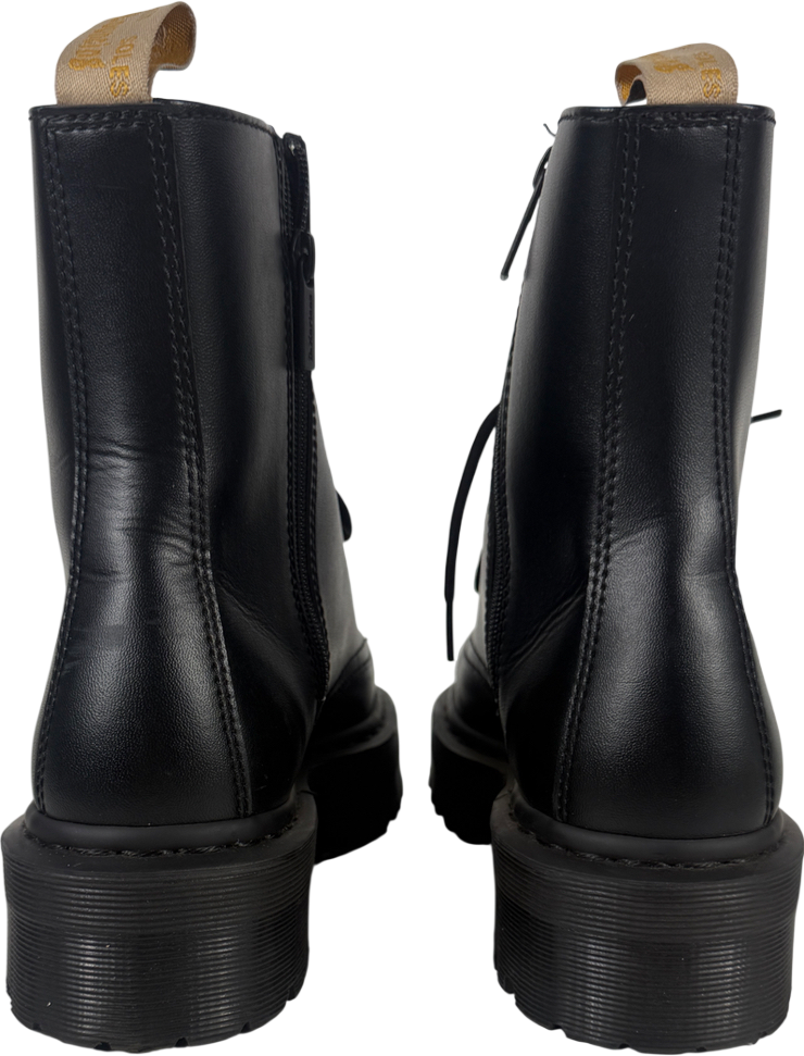 Dr Martens Black 1460 Mono Smooth Leather Lace Up Boots UK 10 EU 44
