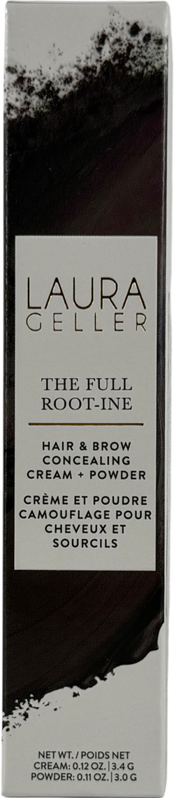 LAURA GELLER Root Touch Up Hair & Brow Concealing Cream + Powder Dark Brown 4g