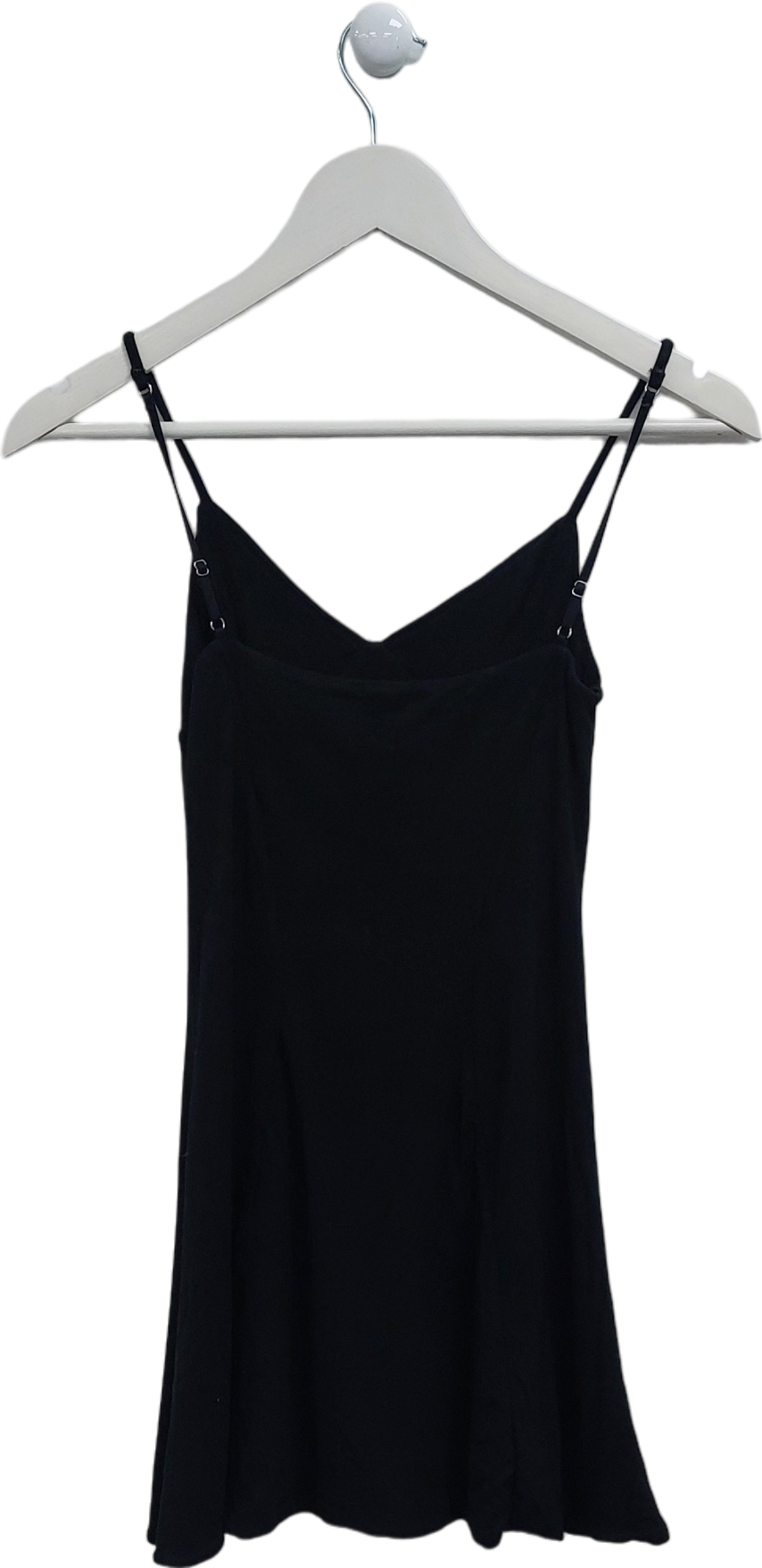 Oh Polly Black Swing Mini Dress UK 6