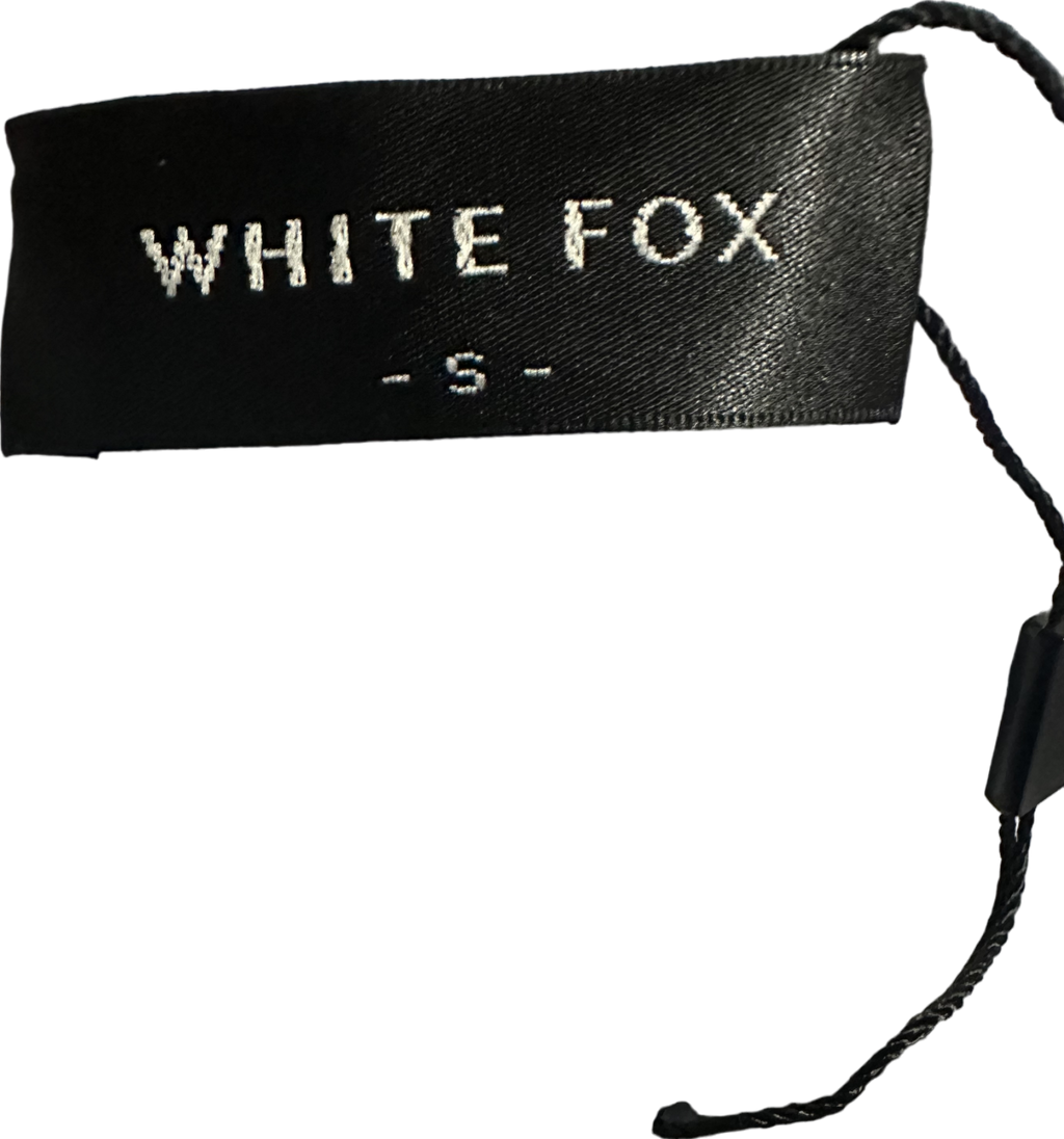 White Fox Figure It Out Tee White UK S