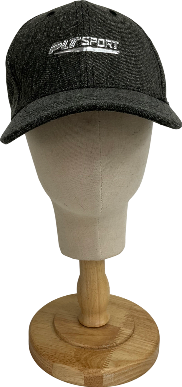 PrettyLittleThing Washed Grey Basic Cap One Size