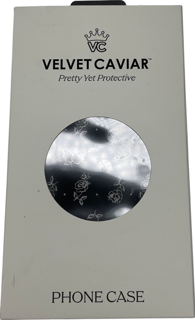 Velvet Caviar Black Vintage Roses I-phone Case - 16 Pro Max One Size