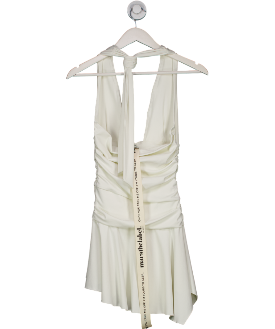 Mars the Label White The Darci Mini Dress UK 10