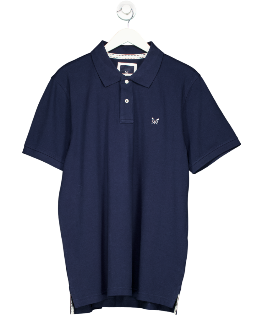 Crew Clothing Company Blue Polo Shirt UK XL
