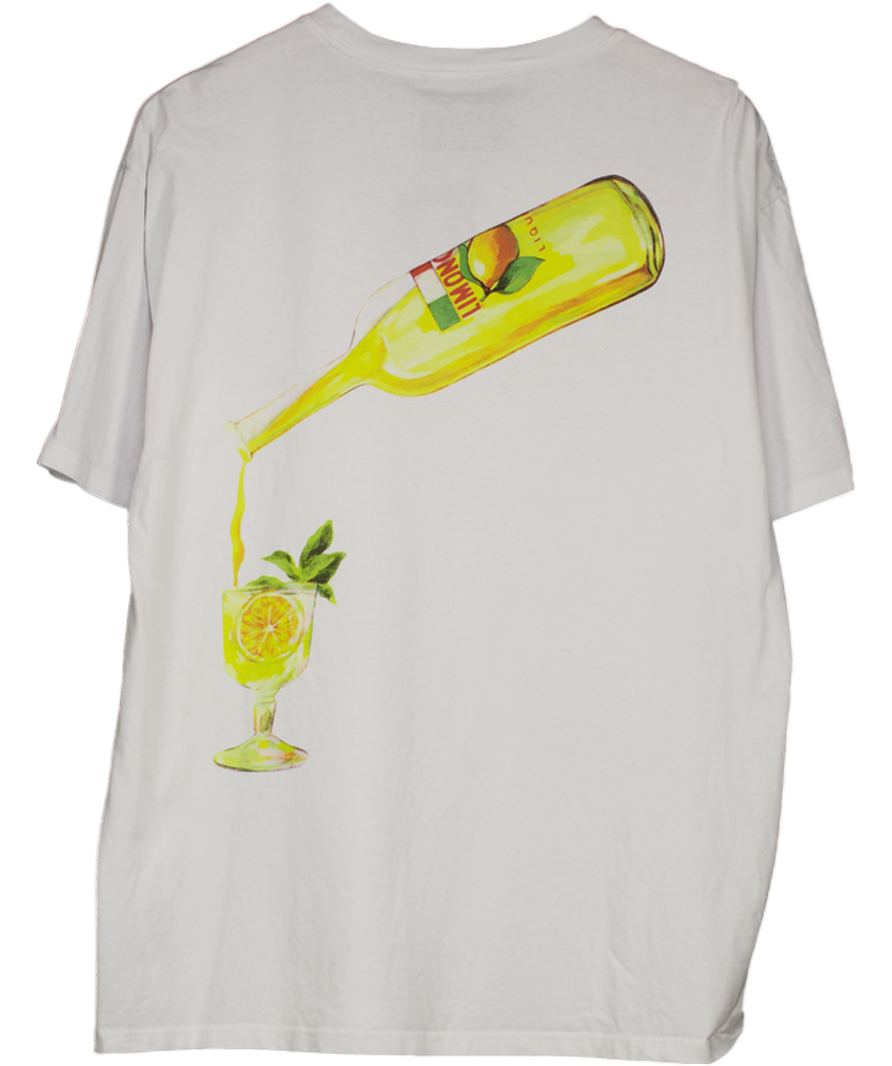 Damson Madder White Limoncello Tee UK 12