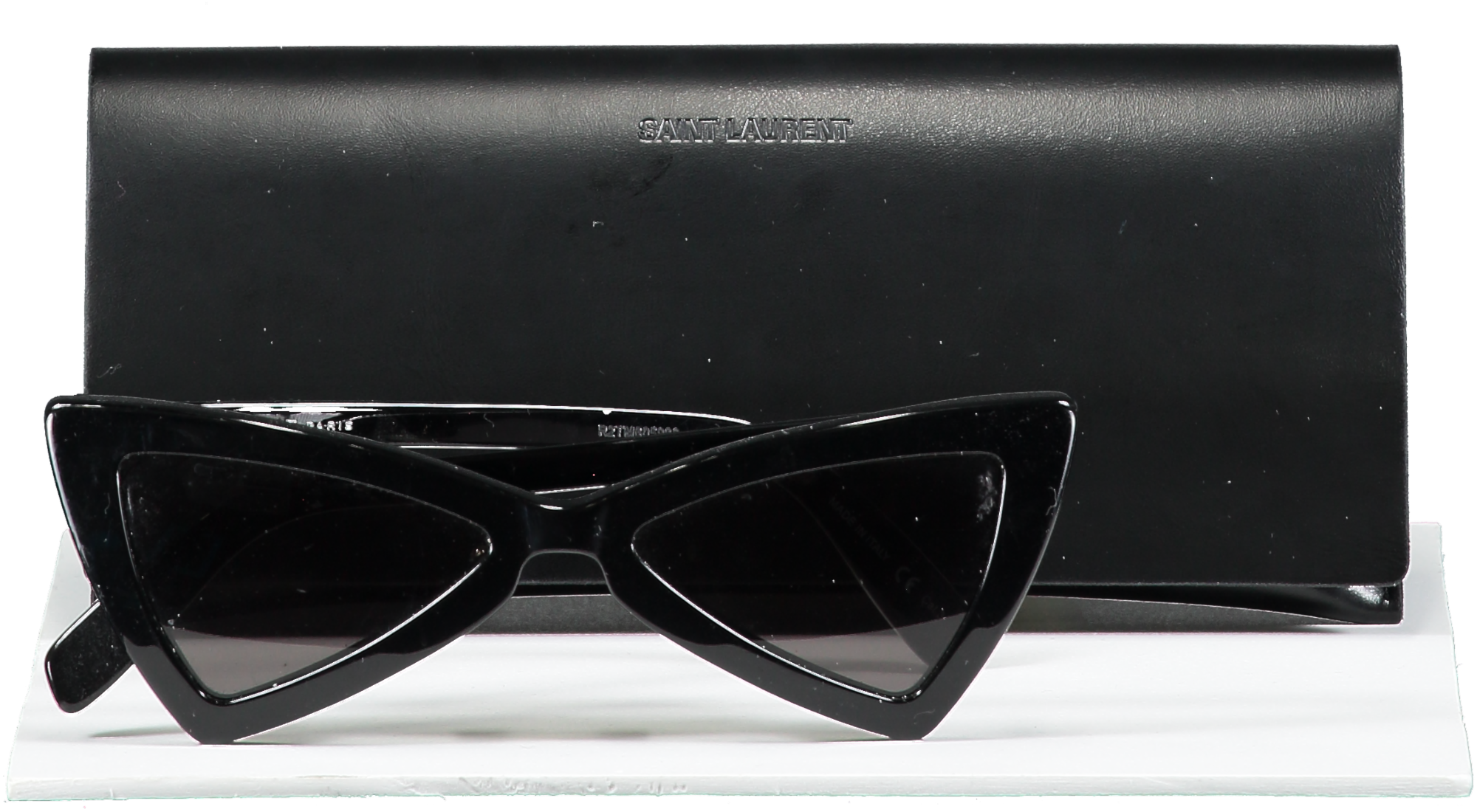 Saint Laurent Black Sl-207-jerry Sunglasses in case