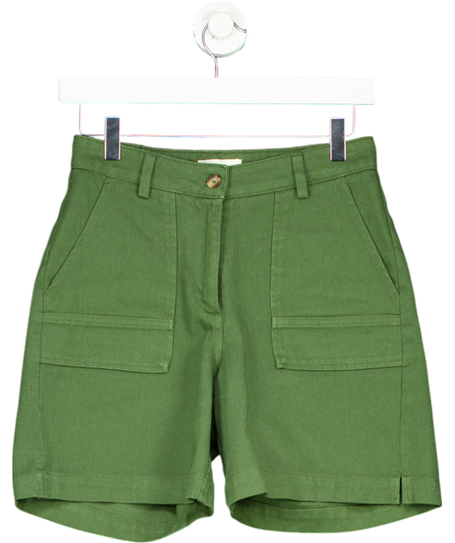 Beaufort & Blake Green Pocket Detail Shorts UK 6