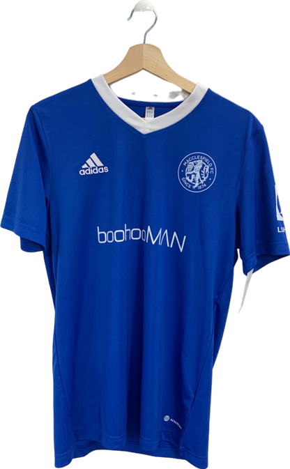 Adidas Blue Football Jersey UK M