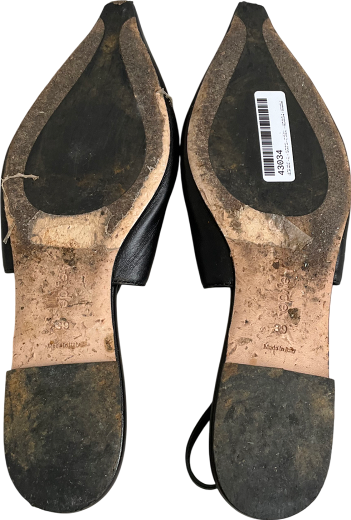 AEYDE Black Slingback Pump UK 6 EU 39 👠