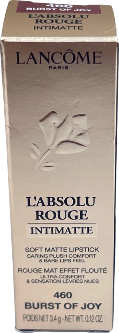 Lancôme L'Absolu Rouge Intimatte Lipstick 460 Burst of Joy 3.49 g