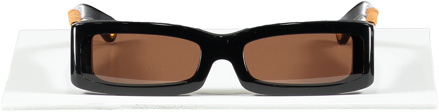 JACQUEMUS Black Les Lunettes 97 Sunglasses