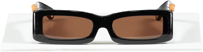 JACQUEMUS Black Les Lunettes 97 Sunglasses