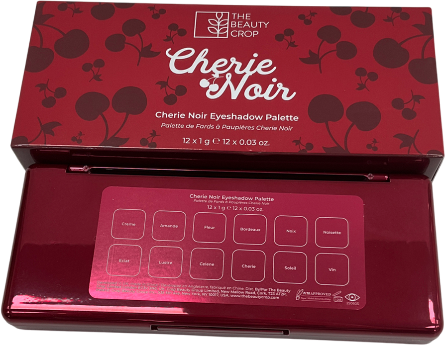 the beauty crop Cherie Noir Palette 12x1g