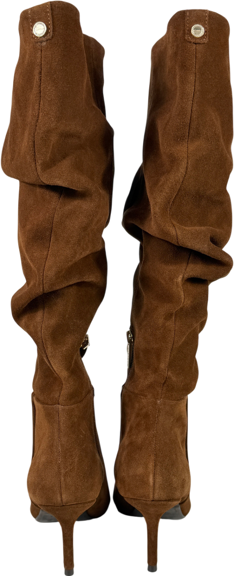 Carvela Brown Spirit Slouch Boot UK 6 EU 39 👠