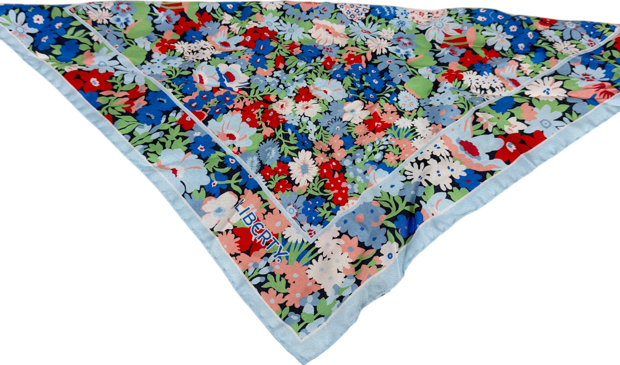 Liberty Multicoloured Tana Meadow 45cm Scarf One Size