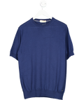 Aurelien Blue Cashwool T-shirt UK M