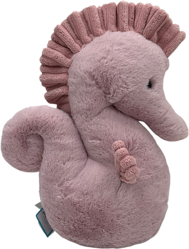 jellycat Pink Sienna Seahorse UK M