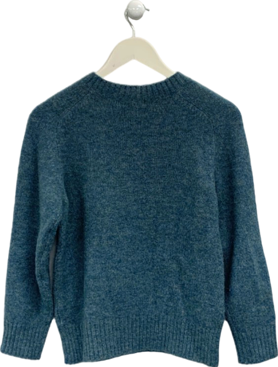 Soeur Blue Wool Alpaca Blend Jumper Size UK 10