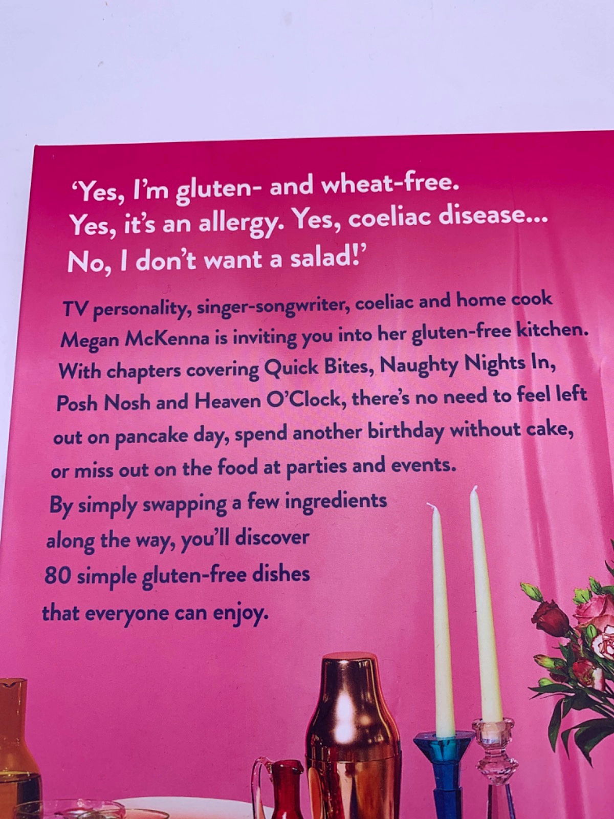 Megan McKenna Pink Can You Make That Gluten-Free? Book