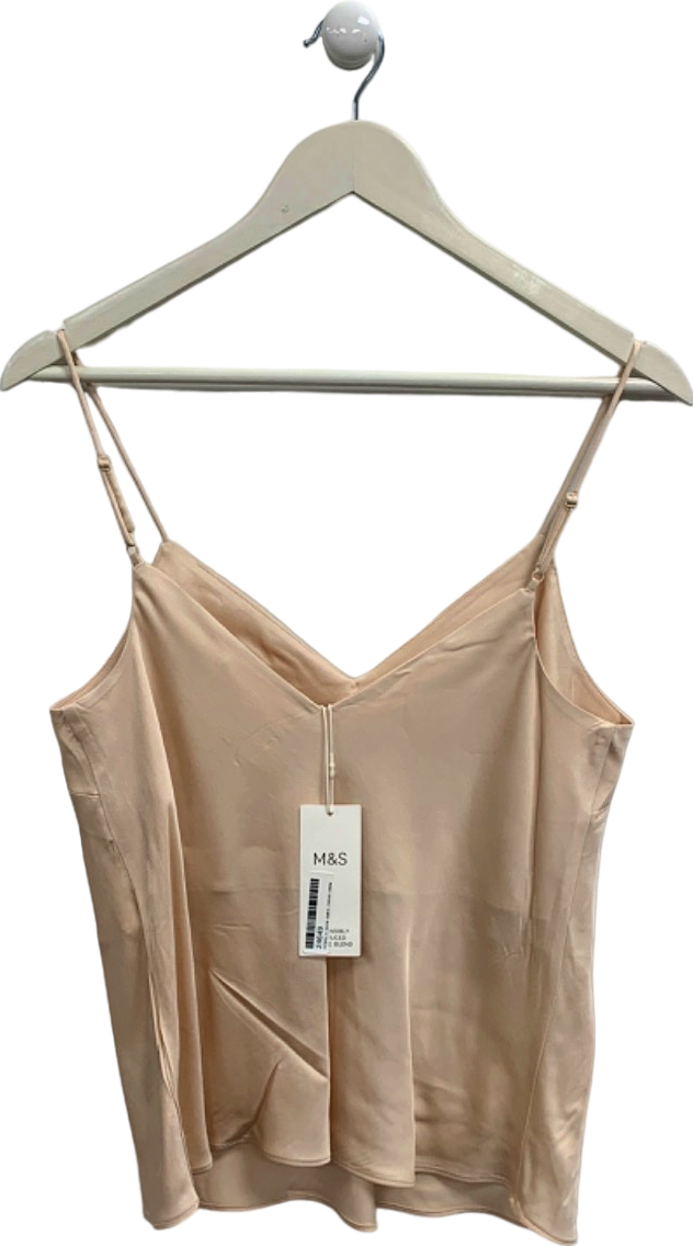 M&S Nude Camisole Top UK 12