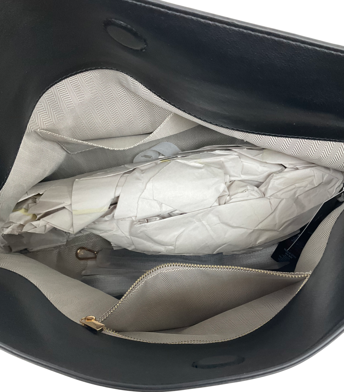 boohoo Black Scrunch Clutch With Handles