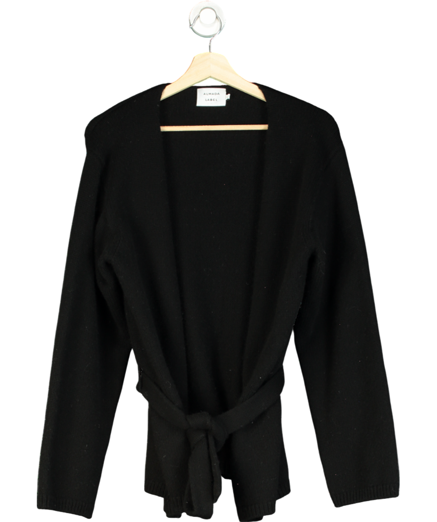 almada label Almada Label Aria Knit Jacket, Black UK S