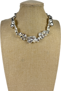 Pilgrims Metallic Pulse Statement Necklace, Silver One Size