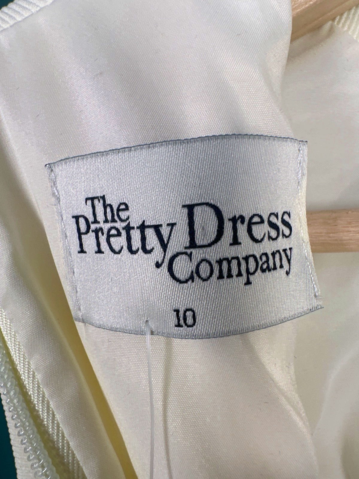 The Pretty Dress Company White Sleeveless Midi Dress UK 10