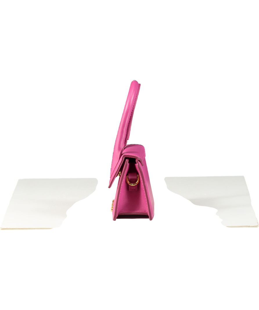 JACQUEMUS Pink Le Chiquito Leather Tote Bag