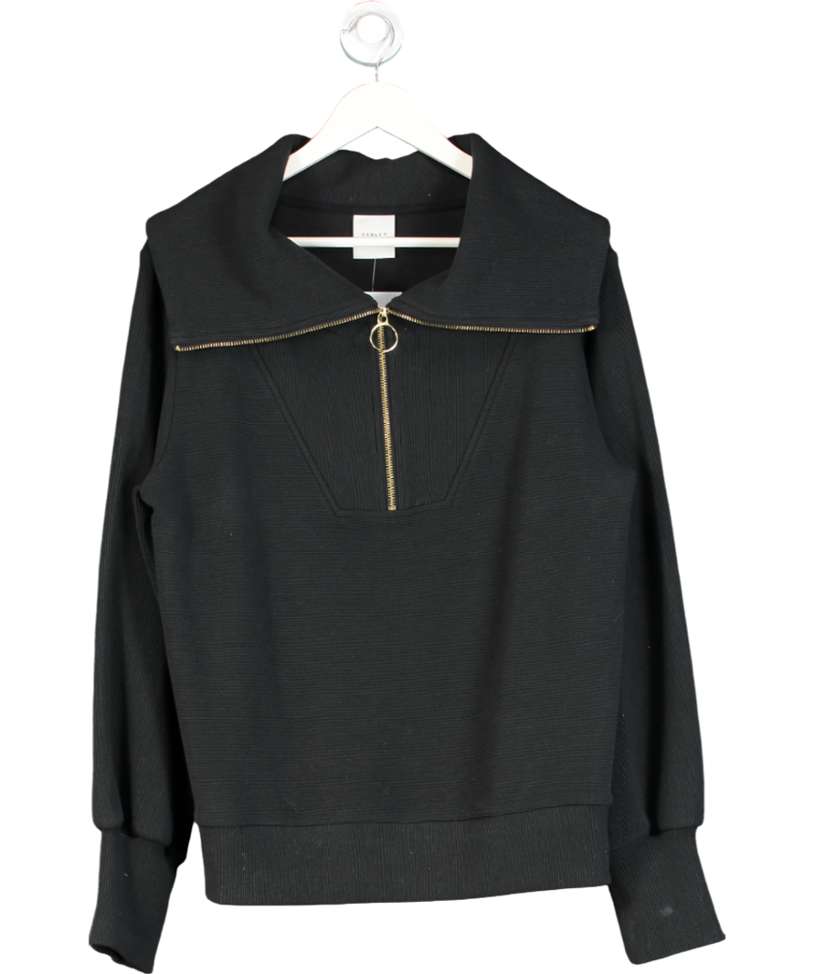 Varley Black Vine Half Zip Pullover UK M