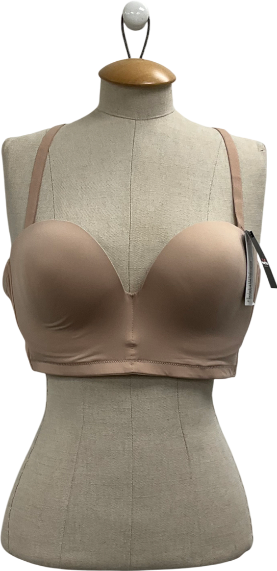 Wonderbra Nude Ultimate Backless Bra UK 38B