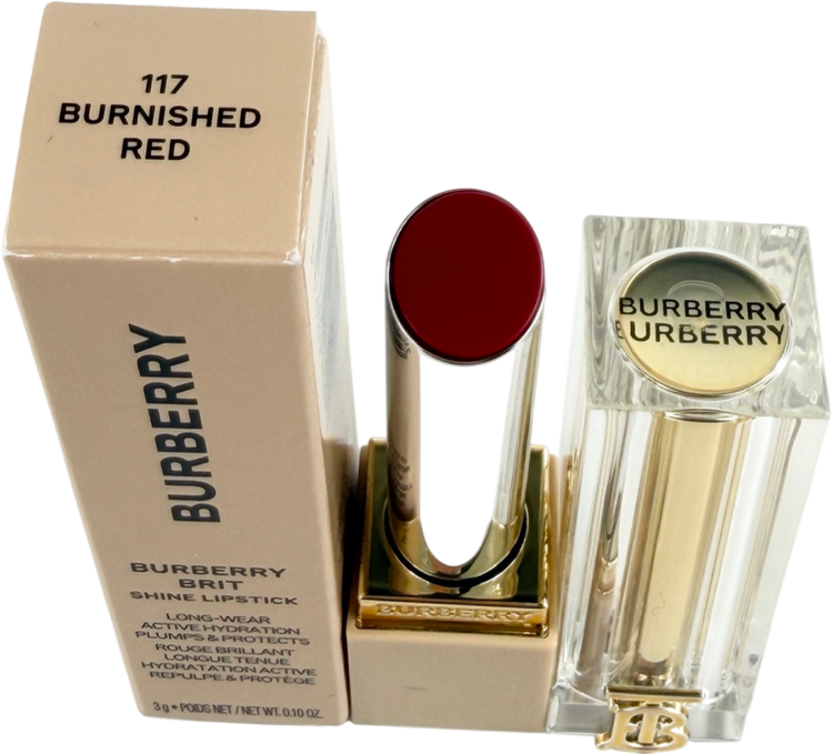 Burberry Brit Shine Lipstick 117 Burnished Red 3g