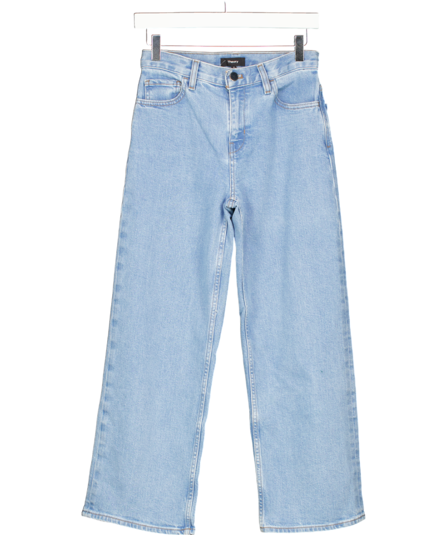 Theory Blue Straight Leg Jeans W25