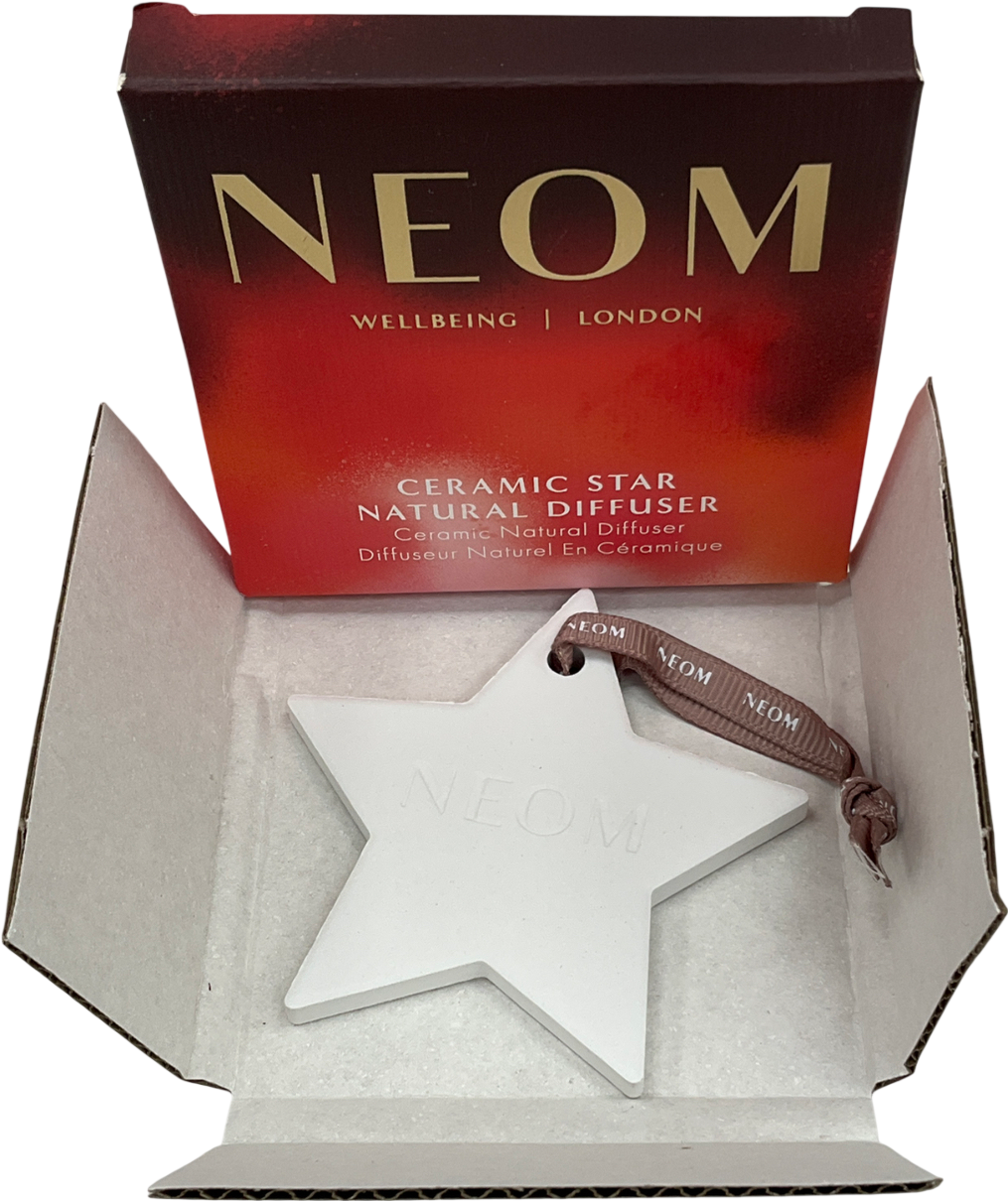 NEOM White Wellbeing Ceramic Star Natural Diffuser One Size