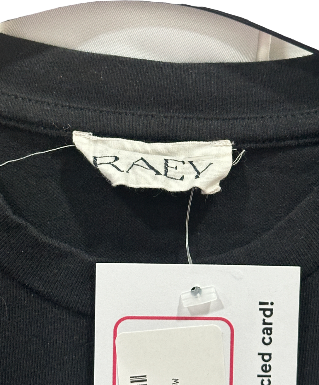 Raey Black Long Sleeve Midi Dress UK 10