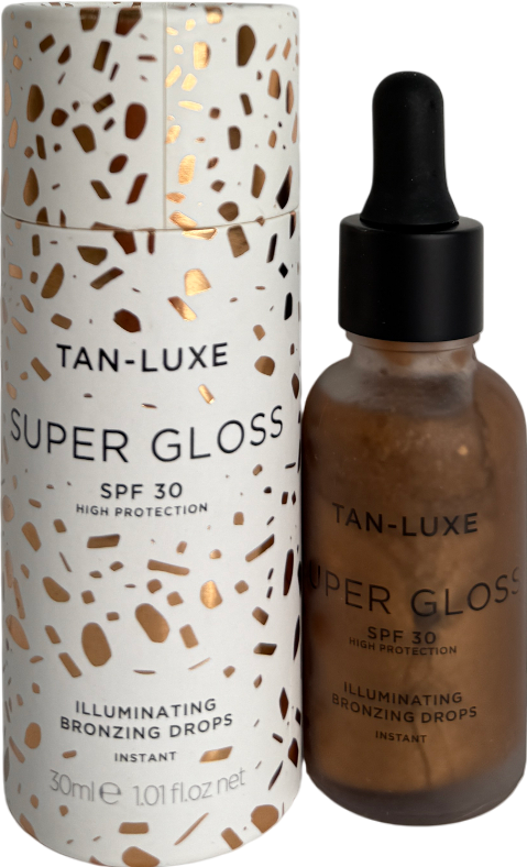 Tan Luxe Super Gloss Spf 30 Illuminating Bronzing Instant Drops 30ml