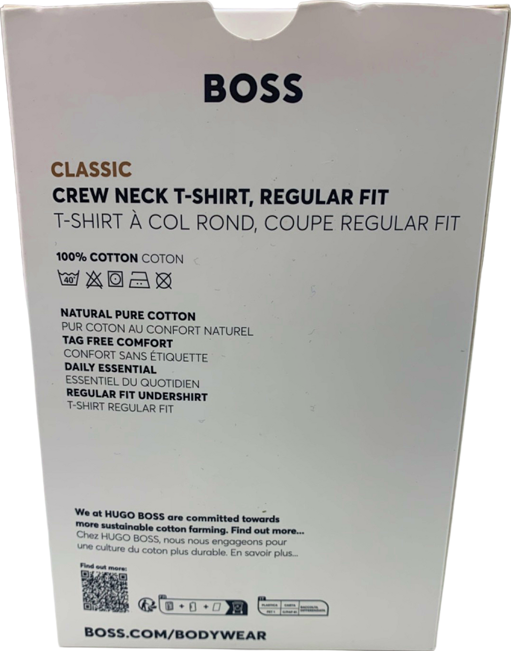 Hugo Boss Black/Navy/Green Classic Crew Neck T-Shirt Regular Fit Set UK S